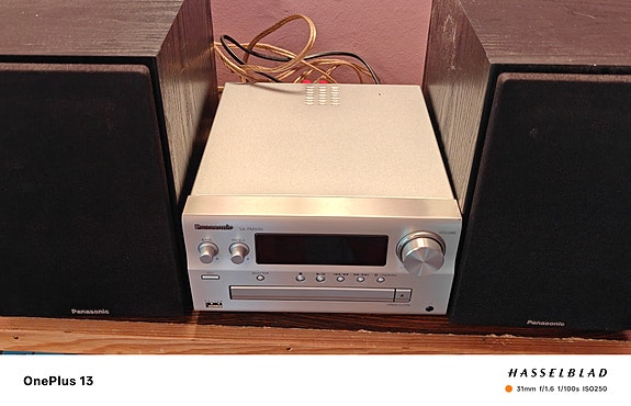 Panasonic SA-PMX90 stereosarja kaiuttimilla