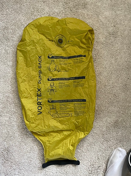Pump Sack pumppupussi vortex