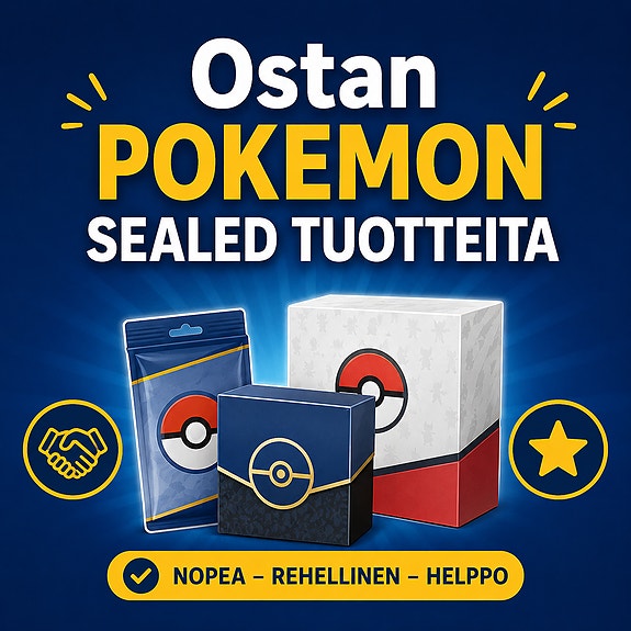 Pokemon Sealed tuotteita
