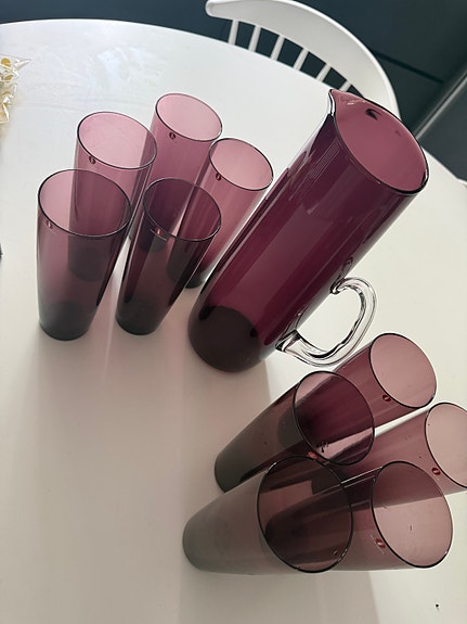 Iittala kaadin ja juomalasit