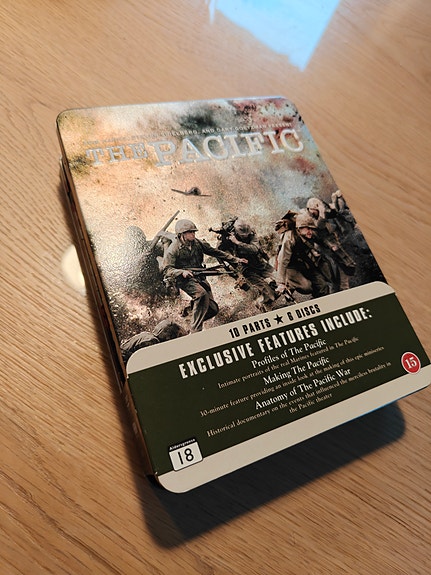 The Pacific - steelbox dvd