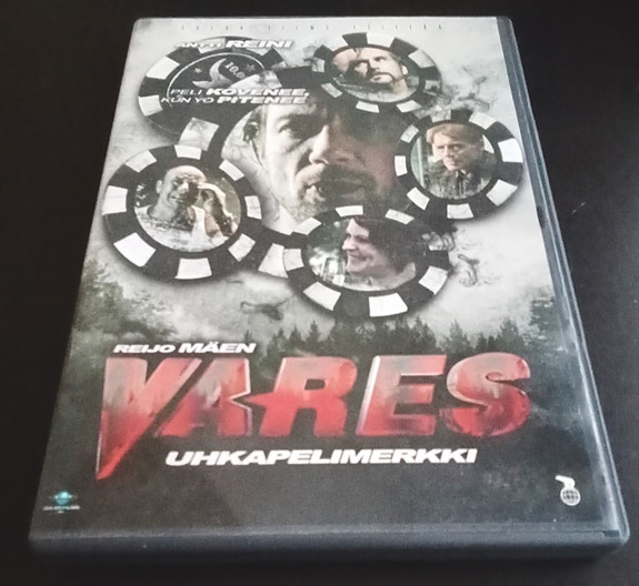 Vares Uhkapelimerkki DVD-elokuva
