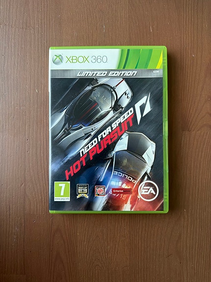 Xbox 360 Need for Speed Hot Pursuit Limited Edition peli