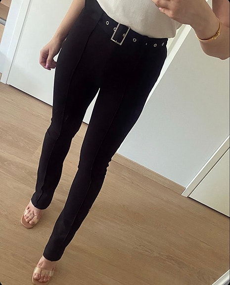Zara housut + vyö XS