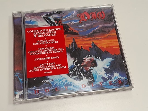 Dio - Holy Diver (CD) Kuin Uusi! Remastered