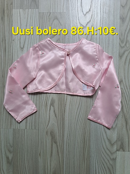 ALE UUSI satiininen bolero 86.