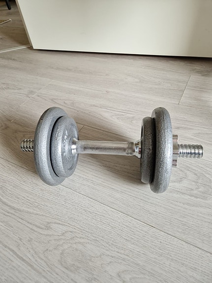 Säädettävä käsipaino 10 kg