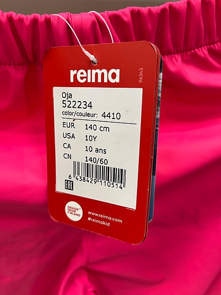 Reima uudet kurahousut 140 cm