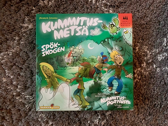 Kummitusmetsä lasten lautapeli