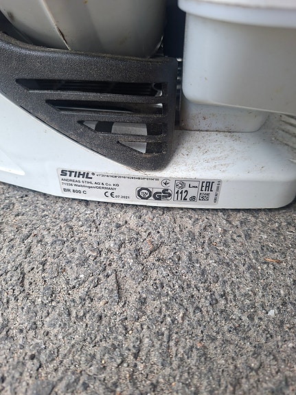 Stihl BR 800C reppupuhallin