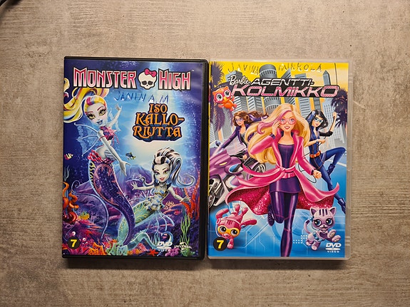 Barbie DVD & Monster High DVD