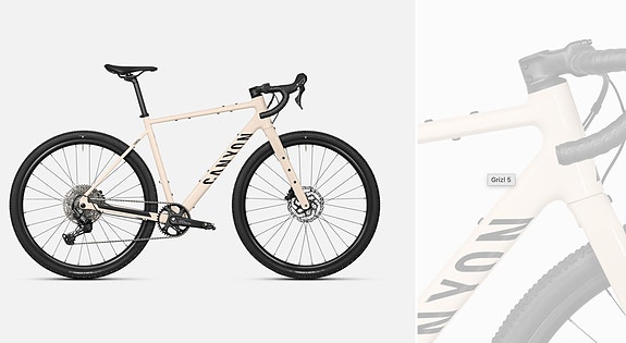 Ostetaan Canyon Grizl XS-rungolla