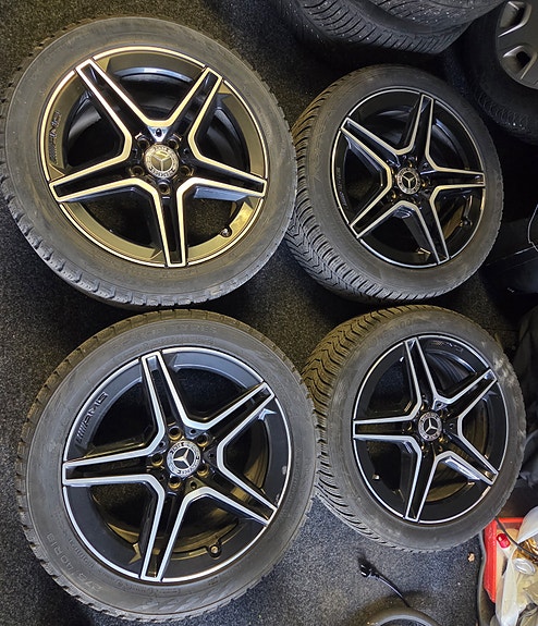 Aidot Mercedes-Benz AMG -vanteet 18" + kitkarenkaat