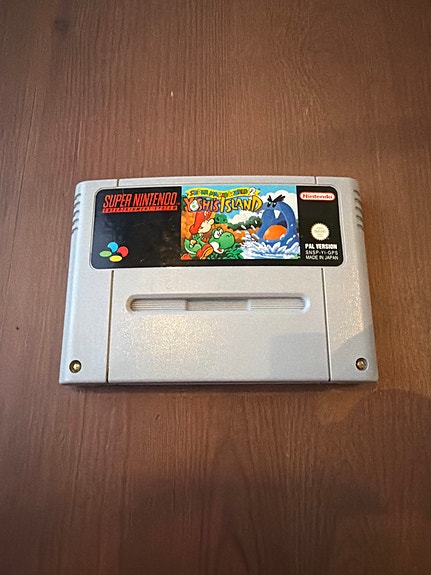 Nintendo Super Mario World 2 Yoshi’s Island -peli Super Nintendolle