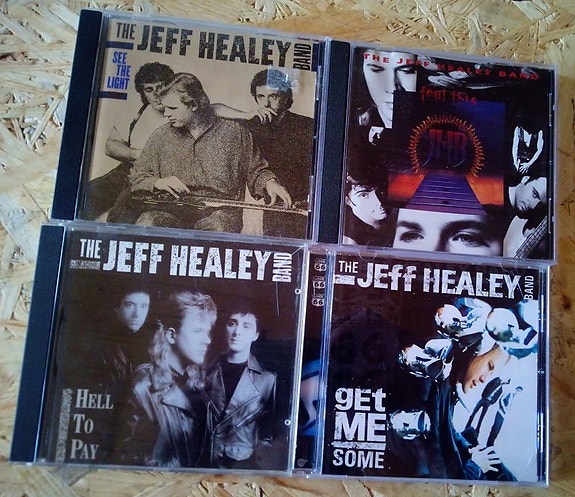 Jeff Healey - The Jeff Healey Band - 4 levyä: