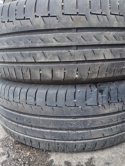 225/60-18 continental kesärenkaat 2kpl