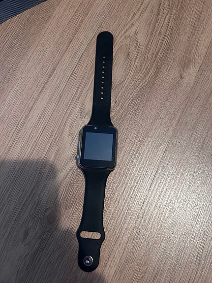 Älykello musta rannekello Apple Watch tyylinen