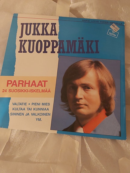 Jukka Kuoppamäki Parhaat 24 suosikkisävelmää , vinyylikokoelmalevy