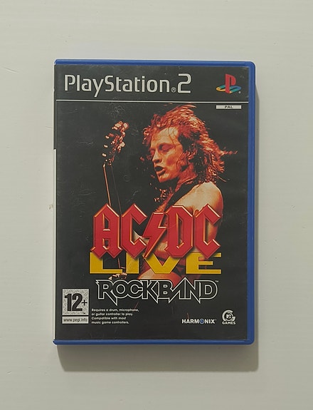AC/DC LIVE Rock Band, Ps2
