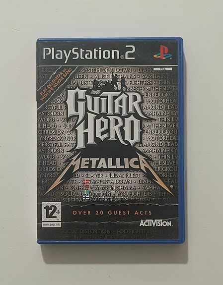Guitar Hero Metallica, Ps2
