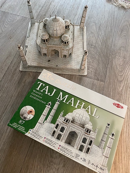 Taj Mahal 3D-palapeli 87 palaa