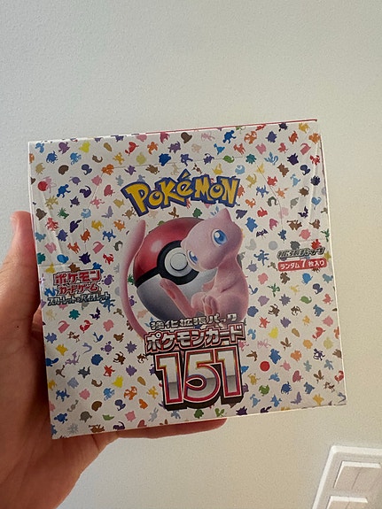Pokemon 151 japanilainen booster box