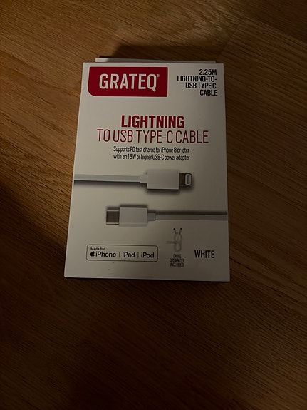 Apple laturi / Lightning–USB-C -kaapeli