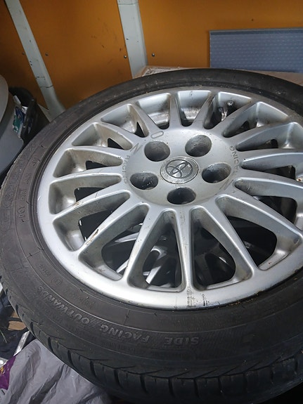 Toyota avensis  t22 oem oz racing vanteet 5x100