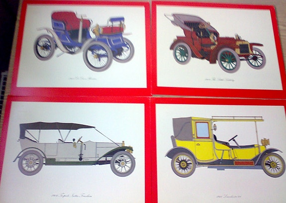 Vanhojen autojen kuvia 1900-luku