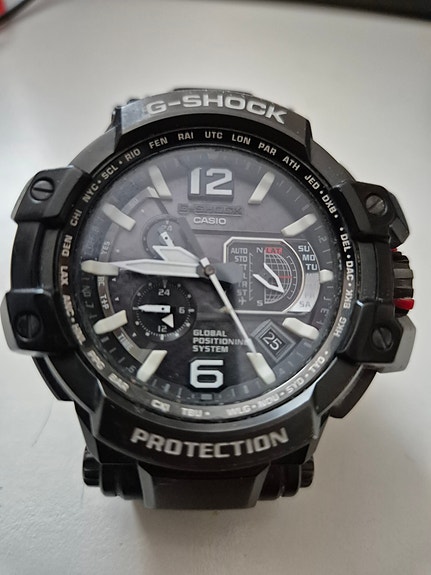 Casio G-Shock GPW-1000 miesten rannekello musta