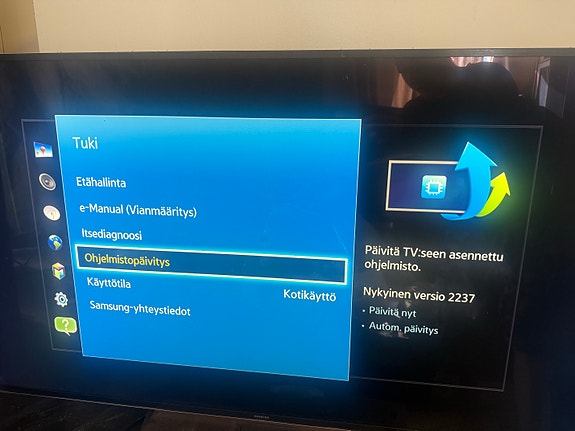 Samsung televisio 4k 55”