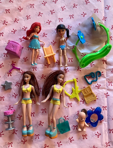 Lelu Paketti McDonalds My Scene Doggie Daycare Ariel Merenneito Polly Pocket