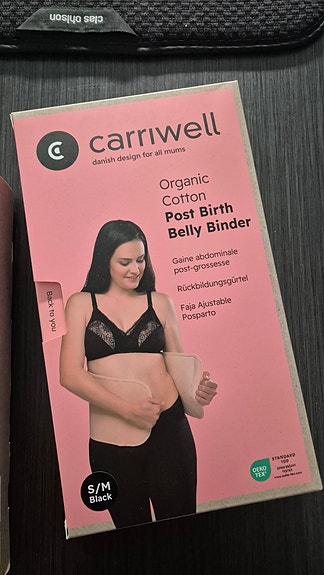 Carriwell Organic Cotton Post Birth Belly Binder vatsavyö s-m