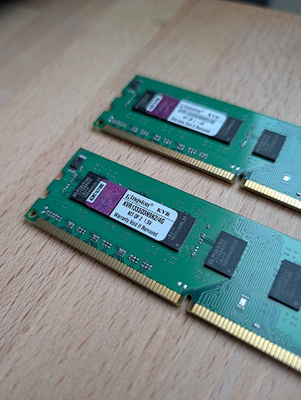 DDR3 2x4GB RAM-muistit tietokoneeseen