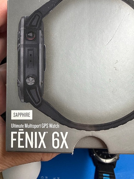 Garmin Fenix 6X Sapphire multisport GPS-kello musta, 51mm case