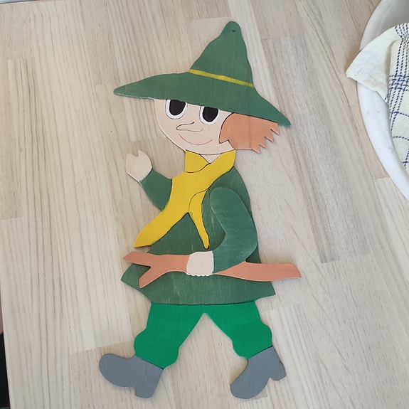 Muumi Nuuskamuikkunen seinäkorista
