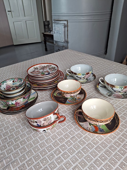 Vintage japanilainen posliini