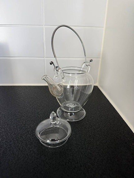ChaCult pieni lasinen teekannu n. 12 cm, kuin uusi, Matinkyla