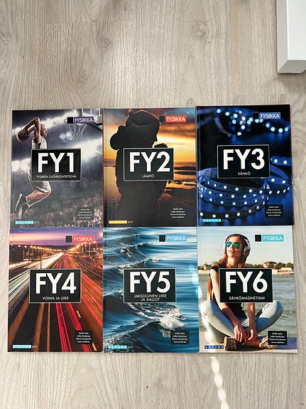 FY1 & FY3 fysiikan lukion oppikirjat LOPS2016