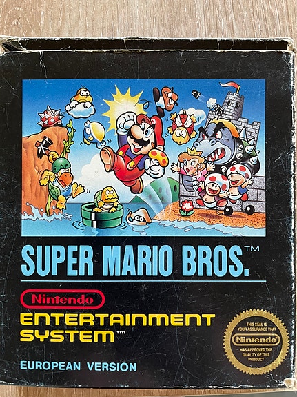 Nintendo NES Super Mario Bros. peli