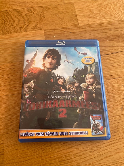 Näin koulutat lohikäärmeesi 2 blu ray