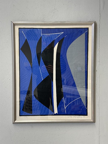 Taulu serigrafia 1978 Göran Augustson
