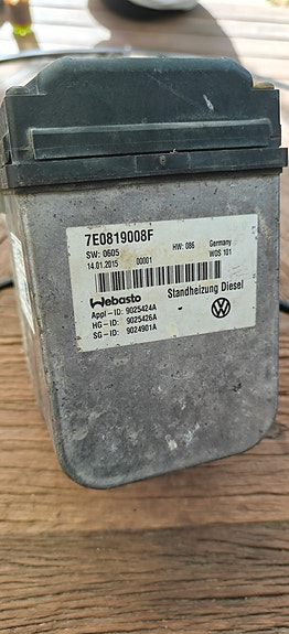 Volkswagen Webasto lisälämmitin diesel 7E0819008F