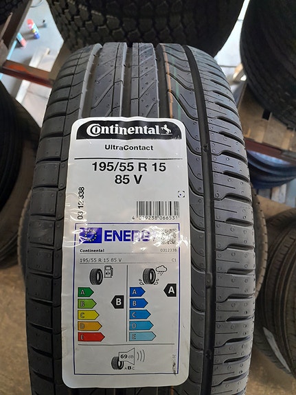 195/55R15 CONTI UltraContact 85V