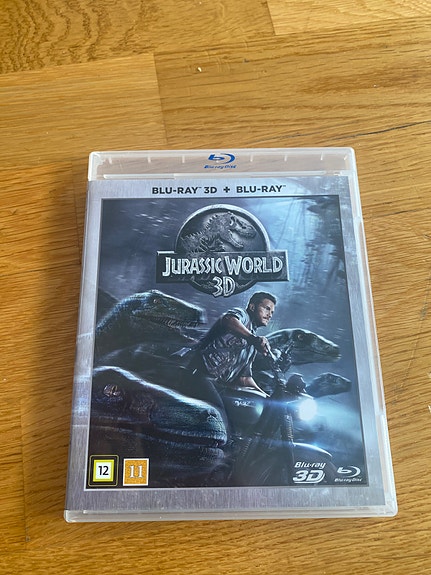 Jurassic world 3D blu ray