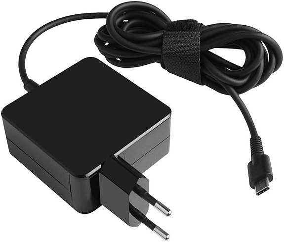 (PC) USB-C 65W virtalähde – Kannettaville ja muille USB-C-laitteille