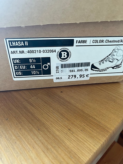 Hanwag Lhasa II vaelluskengät koko 44 nahkaa