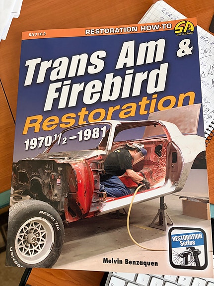 Pontiac Firebird & Trans Am Restoration -kirja