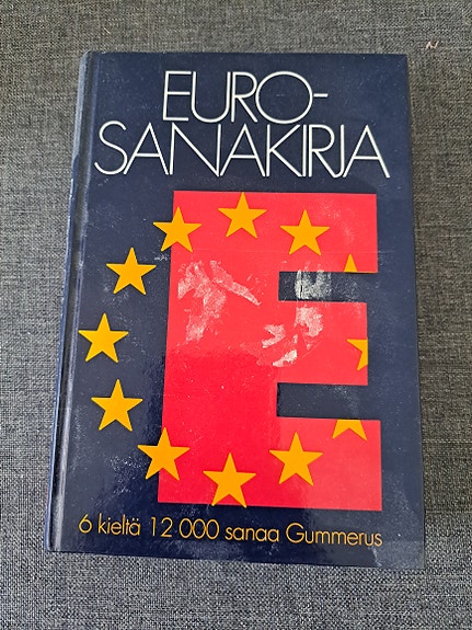 Gummerus Euro-sanakirja 6 kieltä 12 000 sanaa
