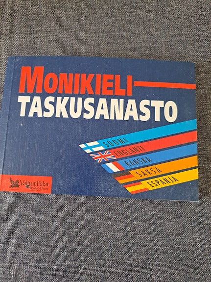 Monikieli taskusanasto suomi englanti saksa ranska espanja